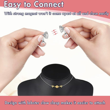 🔥Magnetic Necklace Clasps and Closures Kit（12pcs）