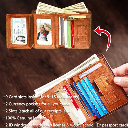 RFID🔒Genuine Leather Wallet for Men💰