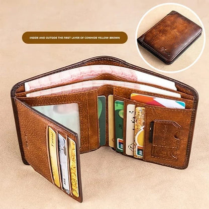 RFID🔒Genuine Leather Wallet for Men💰